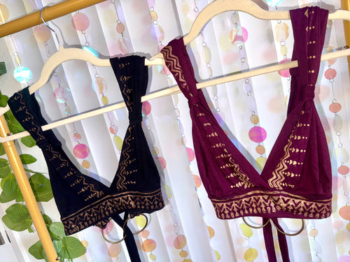 Cosmic Halter Bralettes