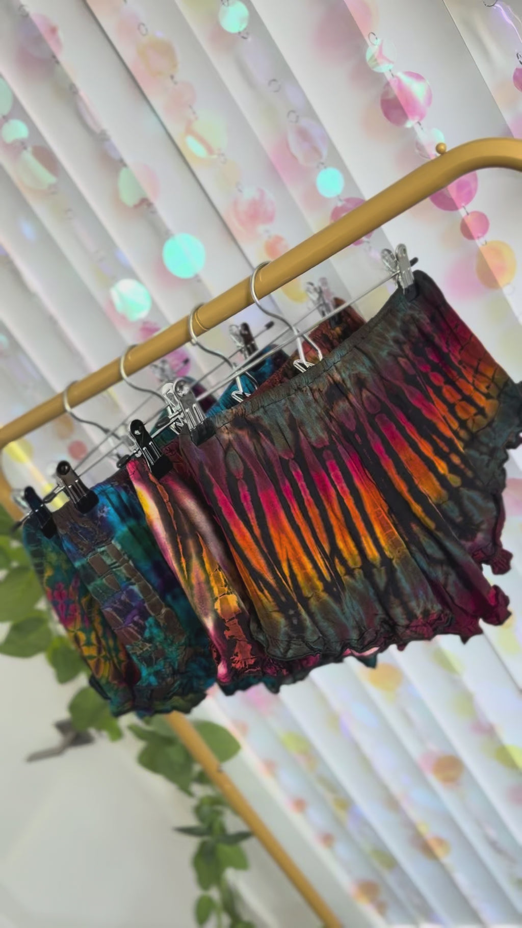 Cheeky Tie Dye Shorts